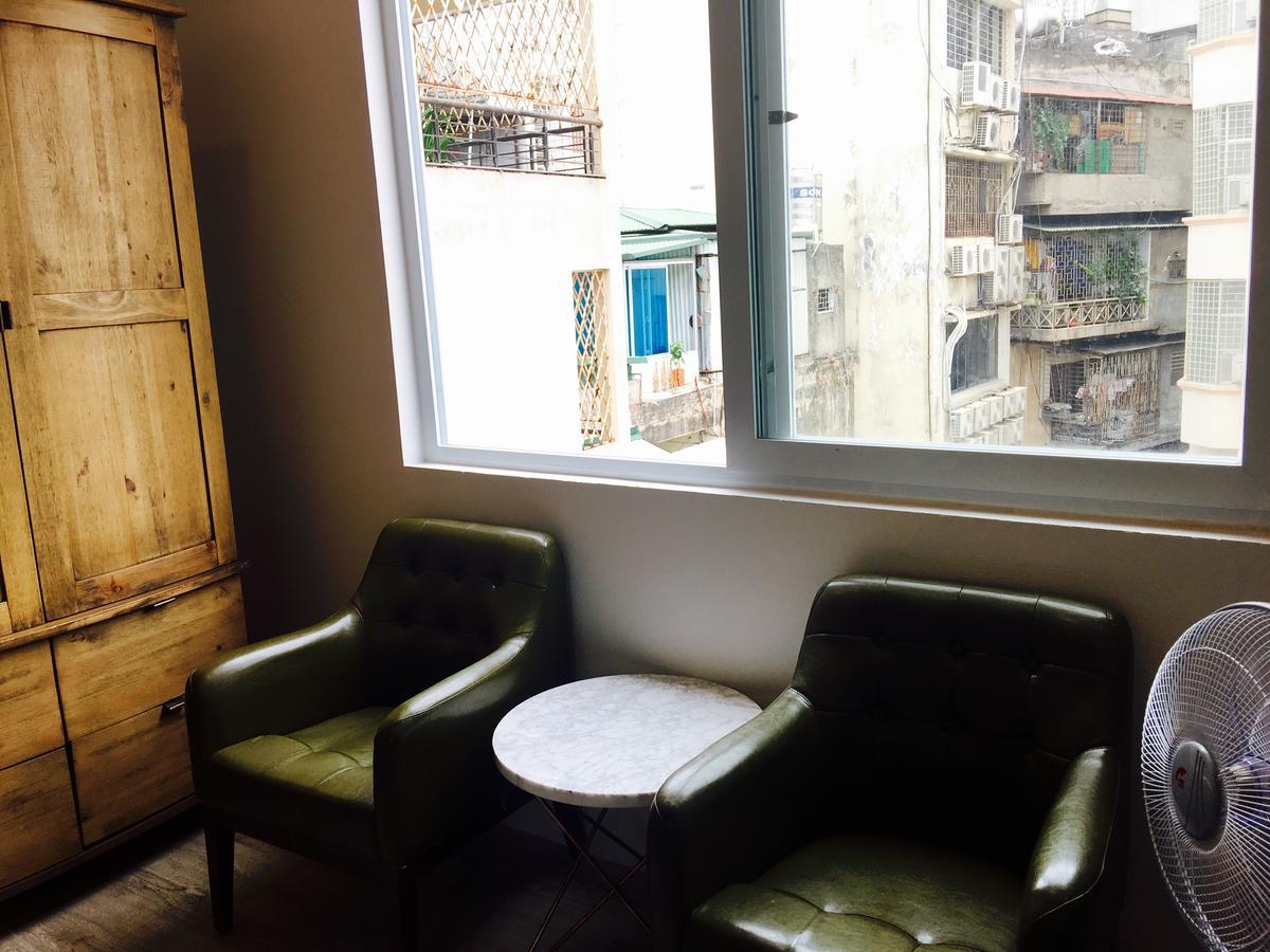Awa Downtown Hostel Hanoi Exteriör bild