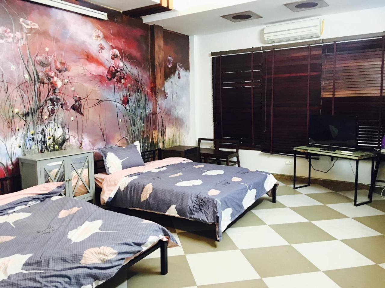 Awa Downtown Hostel Hanoi Exteriör bild